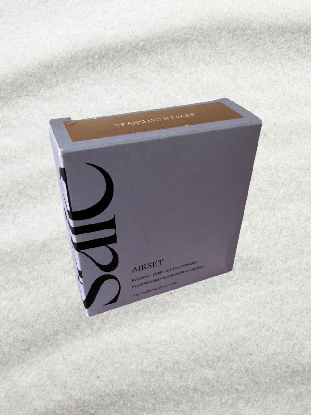 Saie Translucent Radiant Look Setting Powder Translucent Deep NIB
